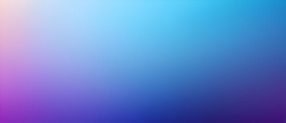 Colorful blue grainy gradient background with soft transitions. - obrazy, fototapety, plakaty