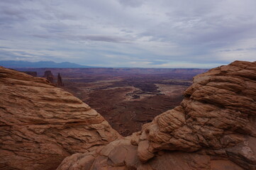 Canyonlands National Park lookout view