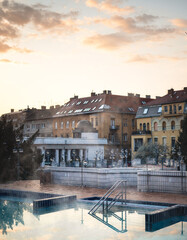 Gellert thermal baths in Budapest