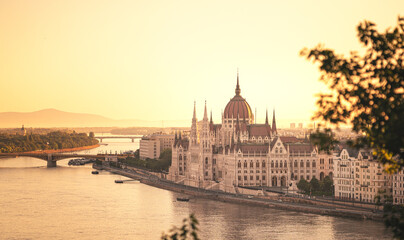 The Hungarian Parliament in Budapest