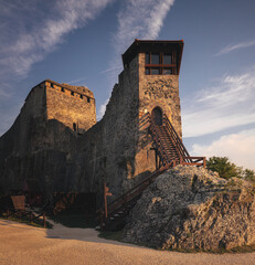 Famous Visegrád Castle in Visegrád, Hungary