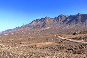 Cofete, Jandia, Fuerteventura, Canary Islands, Spain: the remote village in the mountains