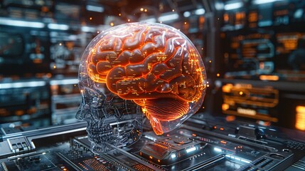 A digital world illustration with a circuit board background and glowing light spots depicts the interconnectedness of technology across the globe