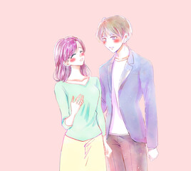 年下の男性と年上の女性　成就