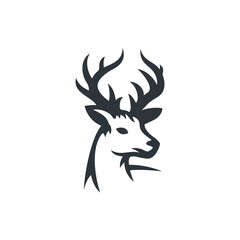 Simple Deer Logo Design