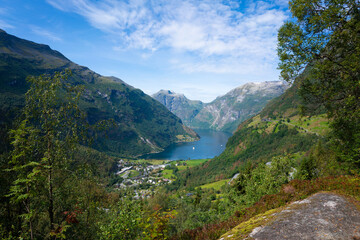 Sommer im Geirangerfjord - Norwegen