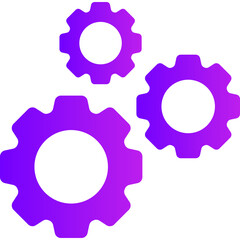 Gradient Gear Icon
