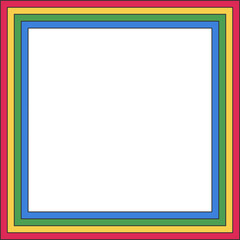 Rainbow Shape Frame