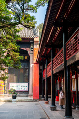 Fototapeta na wymiar Wenshu Temple, Chengdu, China