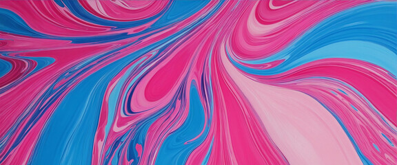 Abstract paint bright pink blue colors. bright colors illustration