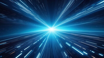 Abstract blue digital background. Big data