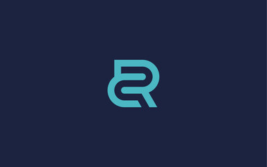 letters cr or rc logo icon design vector design template inspiration