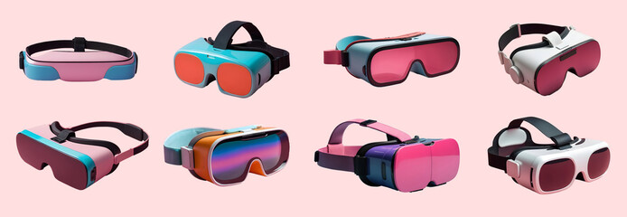 collection of women's virtual glasses