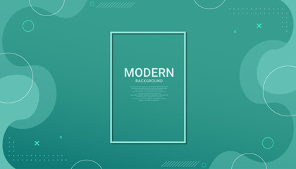 abstract modern gradient geometric shape with blank background