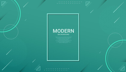 abstract modern gradient geometric shape with blank background