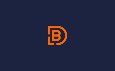 letter db logo icon design vector design template inspiration