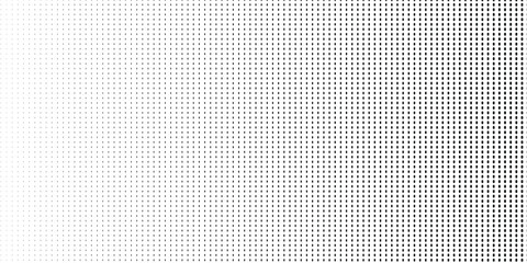 Vector panorama drafting paper. Regular graphic dotted grid background. Panoramic paper sheet for web design. modern. - obrazy, fototapety, plakaty
