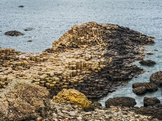 Giant's Causeway - Basalt Columns on Northern Ireland Shore