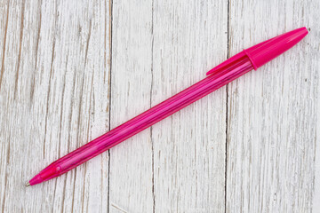 Pink business ballpoint pen - 775784245