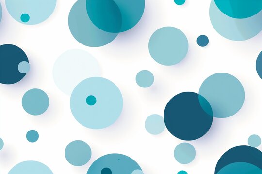 seamless dots pattern with circles
