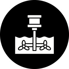 Ocean Energy Icon