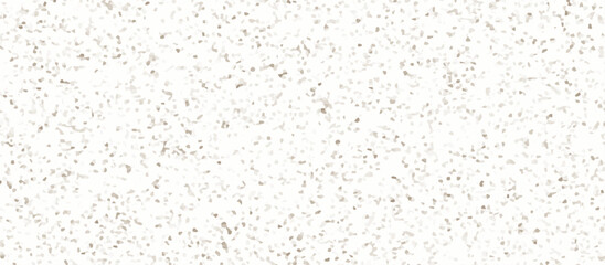 Terrazzo flooring consists of chips of marble texture. quartz surface white, brown for bathroom or kitchen countertop. white paper texture background. rock stone marble backdrop textured illustration. - obrazy, fototapety, plakaty
