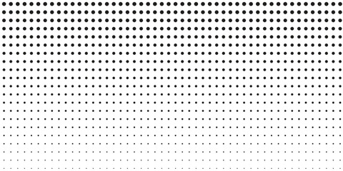 Dot pattern seamless background. Polka dot pattern template Monochrome dotted texture design