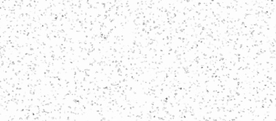 Fototapeta premium Terrazzo flooring consists of chips of marble texture. quartz surface white, black for bathroom or kitchen countertop. white paper texture background. rock stone marble backdrop textured illustration.