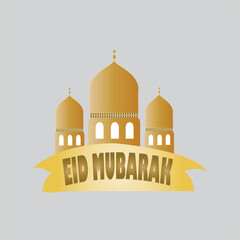 Eid Mubarak vector design for your business