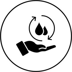 Reuse Water Icon