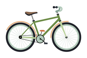 bicycle-white-background vector.eps