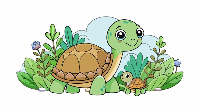 turtle with a turtle