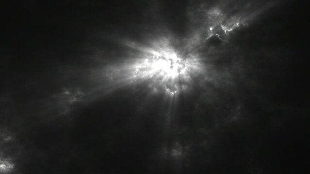 3 Mins Clouds Over Black