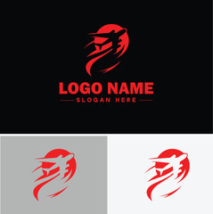 Obraz premium Plane logo icon vector for business app icon airplane travel tour air ticket logo template