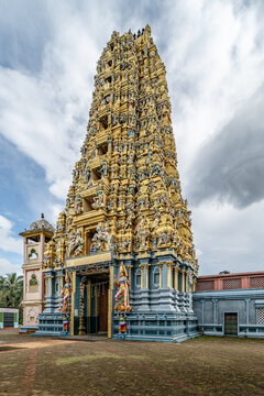 Sri Muthumariamman Thevasthanam hindu temple in Matale, Sri Lanka