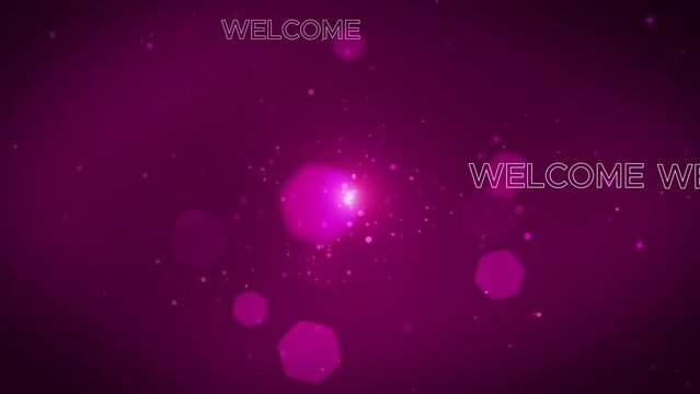 Pink Background Opening Welcome with exclusive  explosion, look fantastic. Suitable for Youtube opening.