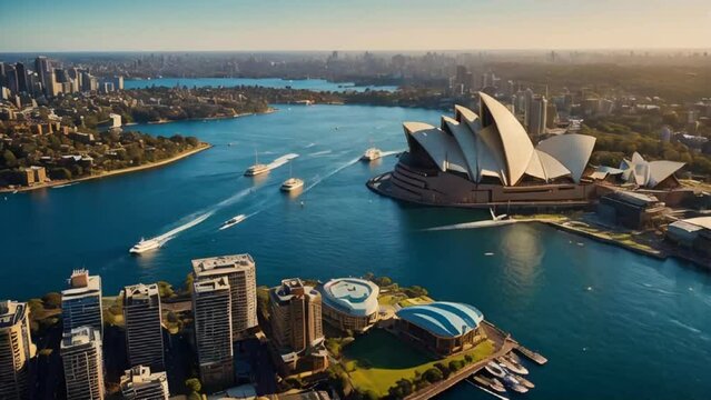 City view of Sydney Australia