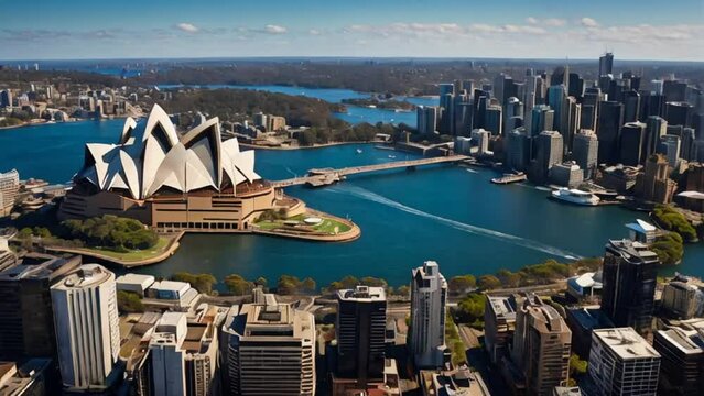City view of Sydney Australia