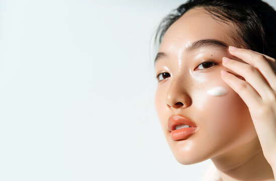 asian woman beauty skin care poze