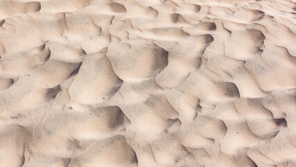 Beach Sand Wind Contours Shapes Textures Background - 775822678