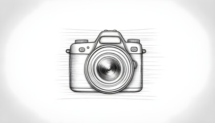 Digital SLR camera - obrazy, fototapety, plakaty