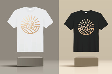 LOGO T-shirt  creative design using adobe illustrator and your best choice...

