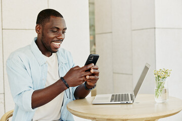 Man technology businessman person happy male guy lifestyle smartphone business mobile young phone