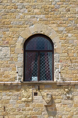 Fototapeta na wymiar Historic buildings of Arezzo, Tuscany, Italy