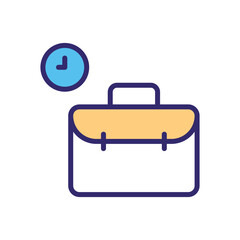 Work History vector icon