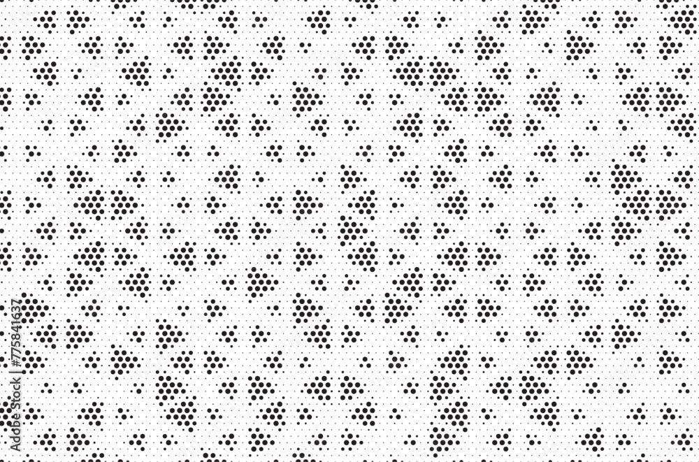 Leinwandbilder Triangular Halftone Texture Retrowave Vector Geometric Technology Abstract Background. Half Tone Triangles Retro Colored Pattern. Minimal 80s Style Dynamic Tech Structure Wallpaper