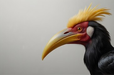Portrait of a Hornbill
