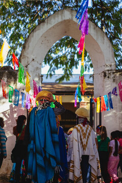Parachicos en la Fiesta Grande de Chiapa de Corzo