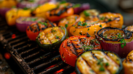 grilled vegetables for barbeque