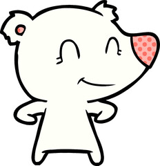 polar bear cartoon